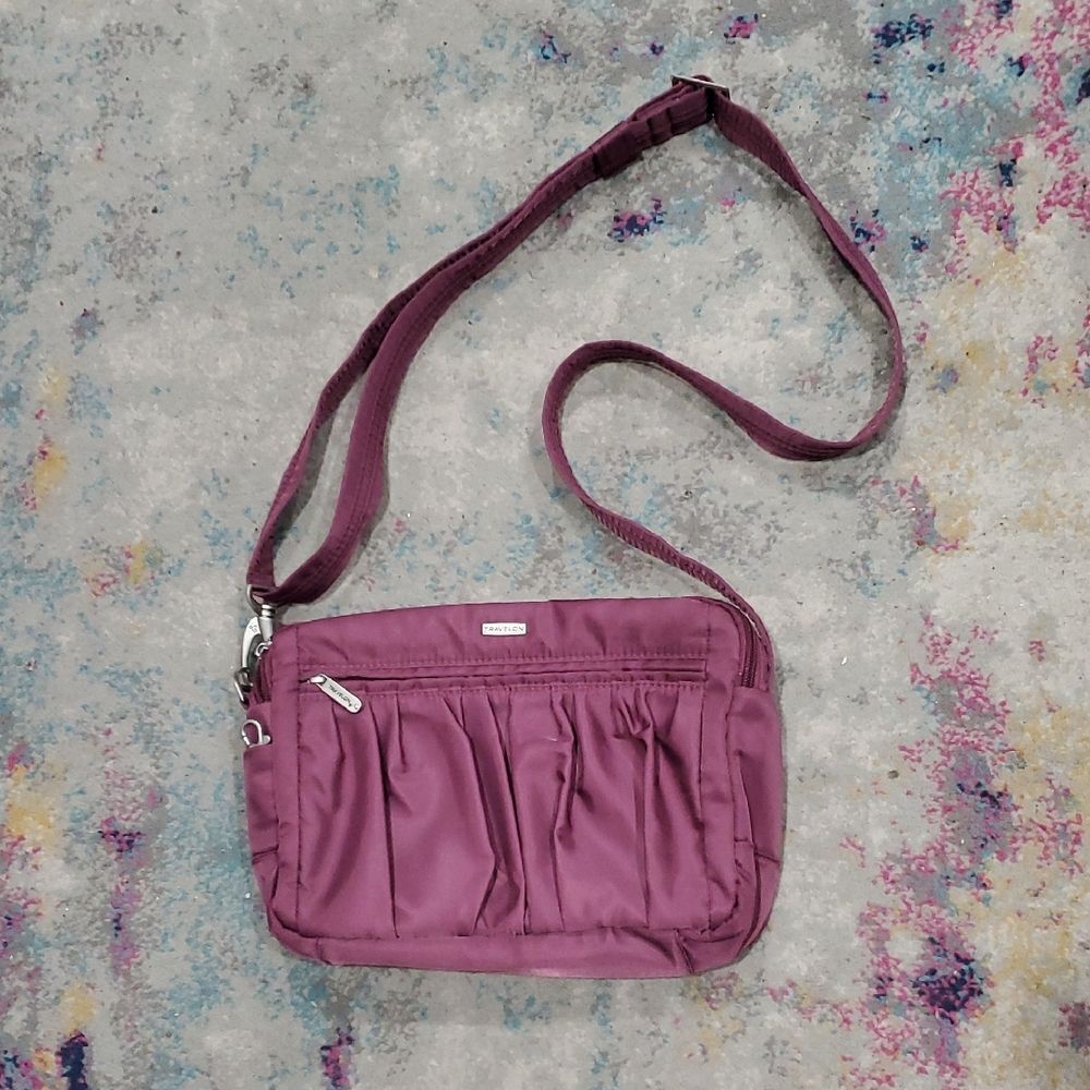 New Travelon Crossbody Bag in Purple